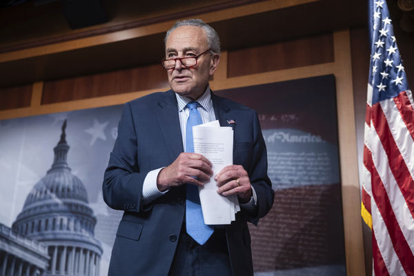 Senate Majority Leader Chuck Schumer (D-N.Y.).