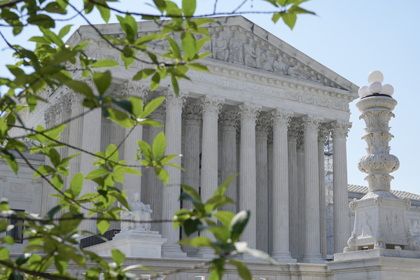 The U.S Supreme Court is seen on June 14.